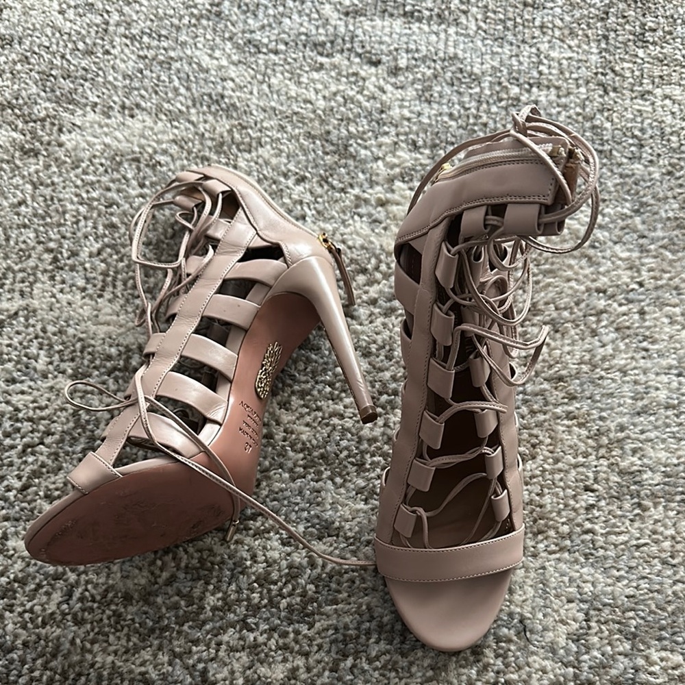 Lace up Aquazzura sandals